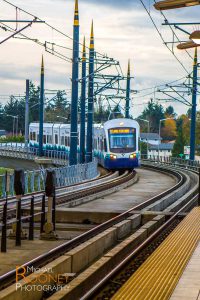 sound transit light rail train