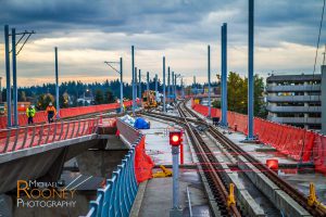 sound transit light rail construction