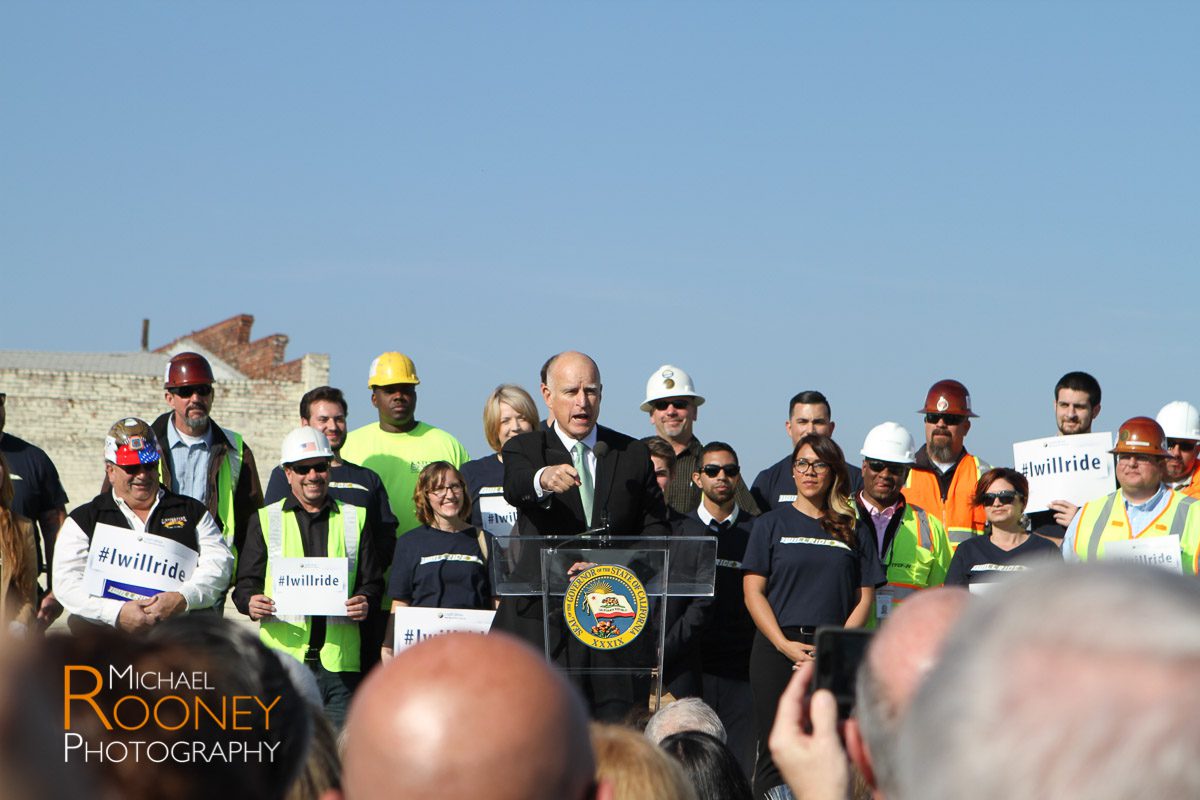 governor jerry brown high speed rail groundbreaking speech fresno