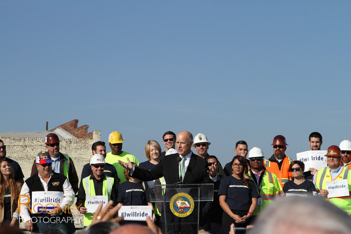 governor jerry brown high speed rail groundbreaking speech fresno