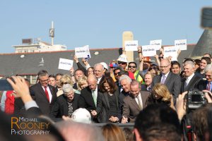 california high speed rail rail signing dignitaries fresno