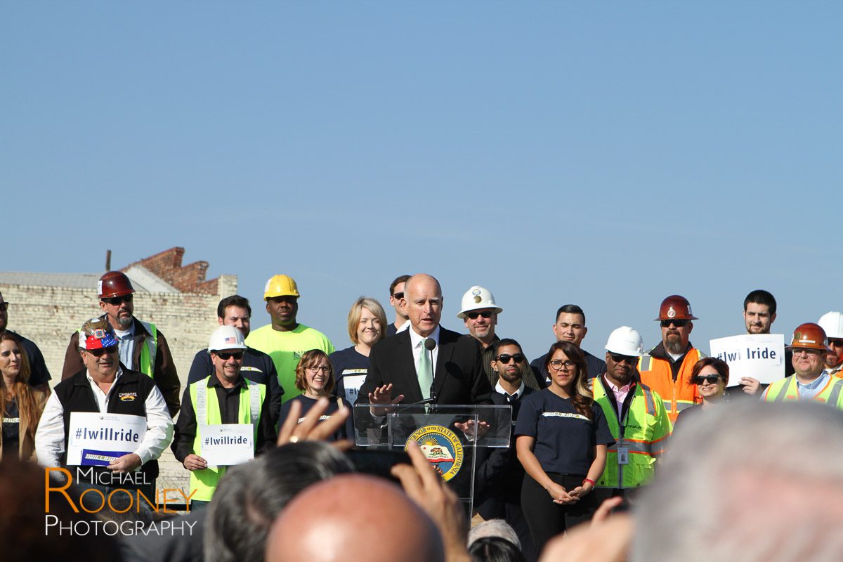 governor jerry brown high speed rail groundbreaking speech fresno