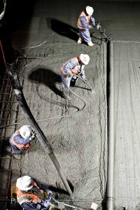 bart svbx berryessa extension to silicon valley trench concrete screeding