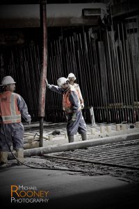 bart svbx berryessa extension to silicon valley trench concrete placement