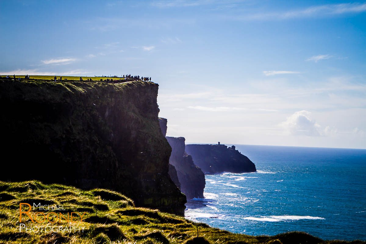 cliffs of moher county clare ireland sunny