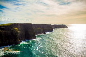 cliffs of moher county clare ireland sunny