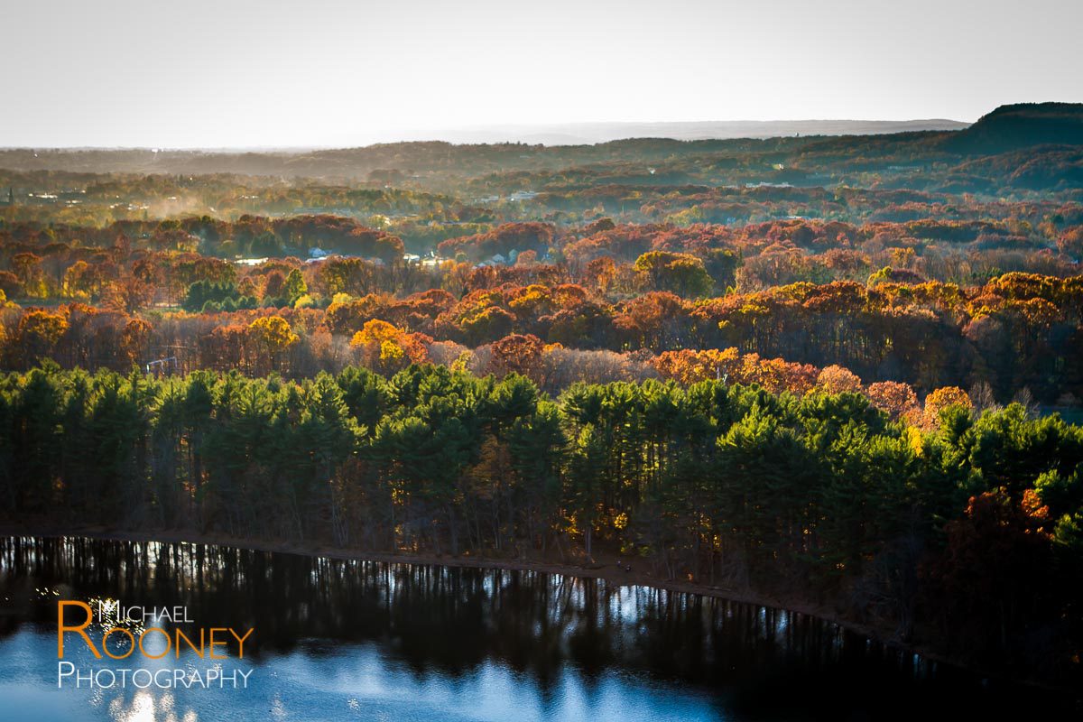 fall foliage chauncey peak giuffrida park bradley hubbard reservoir meriden connecticut