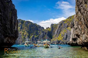 boat island lagoon shimizu island bacuit bay philippines el nido