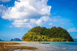 zipline water boat depeldet island el nido palawan, philippines