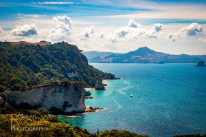 te whanganui-a-hei marine reserve cliffs hahei new zealand