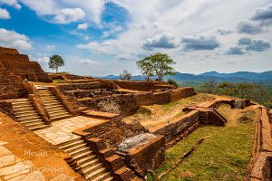 sigiriya fortress terrace sunny sri lanka